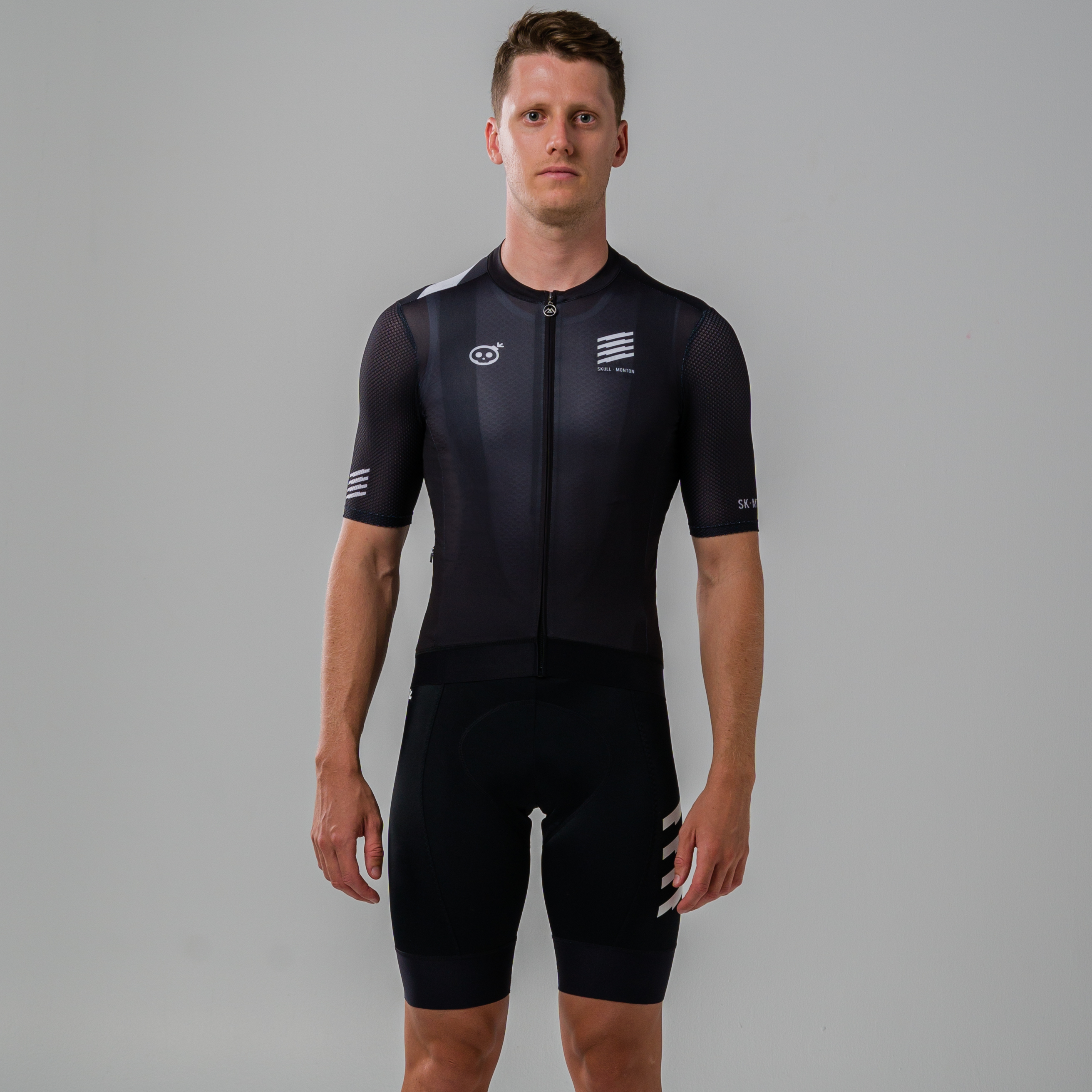 MONTON individuelles Radsporttrikot Kurzarm-Sets schnell trocknende Radfahrkleidung Trageuniformen für Herren Rundrad-Team