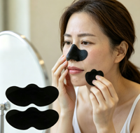 Nettoyant en profondeur pour le nez et la zone T, élimination des points noirs, exfoliation douce, réduit la congestion des pores pour les peaux grasses et mixtes