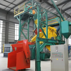 하이 퀄리티 소형 연속/텀블 크롤러 자동 청소 금속 표면 블래스터 샷 발파 기계 - Product Image 5