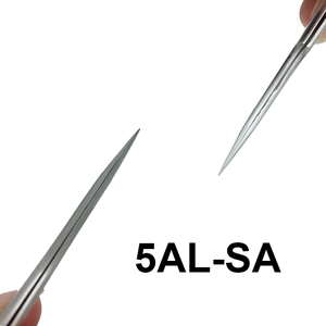 Pinzas de acero inoxidable para extensiones de pestañas, 5AL-SA, 140mm, para herramienta de reparación - Product Image 5
