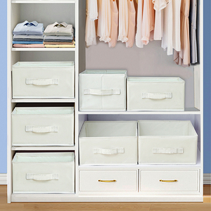Organisateur <span class=keywords><strong>de</strong></span> rangement <span class=keywords><strong>de</strong></span> vêtements armoires tiroirs séparateur pour tiroirs <span class=keywords><strong>de</strong></span> chambre boîte <span class=keywords><strong>de</strong></span> rangement organisateur <span class=keywords><strong>de</strong></span> garde-robe pour chaussettes sous-vêtements - Product Image 1