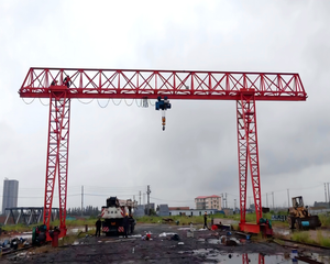 Grue à poutre simple personnalisée type MHh, grue portique à poutre simple pour support de fleurs - Product Image 3