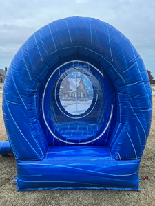 Diskon populer bola salju bening Stan foto Natal balon rumah bola salju dengan meniup salju - Product Image 6