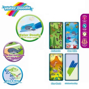 Estera <span class=keywords><strong>de</strong></span> garabato <span class=keywords><strong>de</strong></span> agua reutilizable <span class=keywords><strong>de</strong></span> 70cm <span class=keywords><strong>de</strong></span> tamaño para niños pequeños, juguete <span class=keywords><strong>de</strong></span> pintura <span class=keywords><strong>de</strong></span> aprendizaje educativo temprano, estera <span class=keywords><strong>de</strong></span> dibujo <span class=keywords><strong>de</strong></span> garabato <span class=keywords><strong>de</strong></span> agua mágica, almohadilla para colorear - Product Image 4