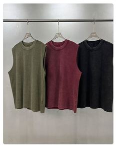 เสื้อกั๊กวาฟเฟิลบัติกผ้าฝ้าย 100% ระบายอากาศได้ดีสำหรับผู้ชาย รุ่นใหม่ปี 2026 น้ำหนัก 325 กรัม เหมาะสำหรับฤดูใบไม้ผลิและฤดูร้อน - Product Image 1