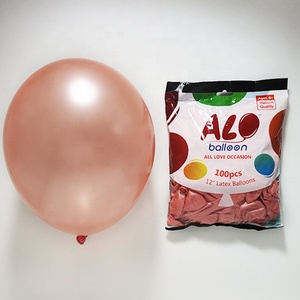 Decoración <span class=keywords><strong>de</strong></span> fiesta <span class=keywords><strong>de</strong></span> cumpleaños, Globos <span class=keywords><strong>de</strong></span> Oro rosa perla metálica <span class=keywords><strong>de</strong></span> látex <span class=keywords><strong>de</strong></span> helio para fiesta - Product Image 2