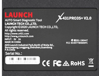 Écran LCD 10,1 pouces pour Launch X431 V+ 4.0 / X431 PRO3S+ V2.0 avec écran tactile et assemblage de numérisation