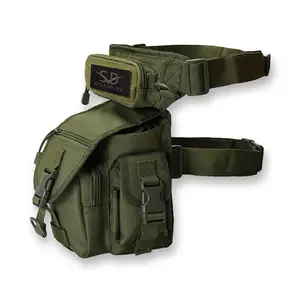 High Quality Multi Color Optional Thigh Waist Leg Bag Pouch Tactical Drop Leg Bag For Men Molle Pouch