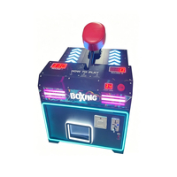 Machine de jeu d'arcade de boxe commerciale à monnayeur, jeu de force de frappe, garantie 1 an, version anglaise, pour centres de divertissement, centres commerciaux, bars