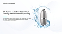 MT Wasser waage Reduzierer Dusch filter Bad Wasserfilter Kalk Kalk Inhibitor für Dusch kopf