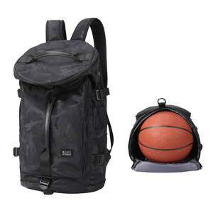 Mochila de Viaje Cruzada Moderna, Geométrica, Ligera y Portátil de la Marca Trendy, Unisex, de Baloncesto, con Cremallera de Nailon, Impermeable, de Poliéster - Product Image 3