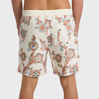 Shorts de bain personnalisés à séchage rapide pour hommes, vente en gros, vêtements de plage imprimés pour hommes