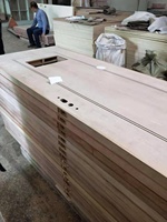 Ligne de production de découpe de portes à haute efficacité, machines pour le travail du bois, ligne de traitement des produits en bois