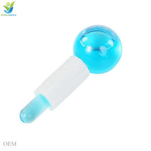 Energie Gesichts kühlung Globus Bälle Massage Eis Gesicht Roller Massage gerät Schönheits pflege Silikon Eis walze Gesichts massage gerät - Product Image 2