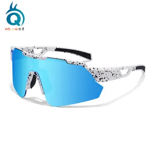 Sunglasses Bike Sunglasses Custom Logo Men Ansi Z87 Oversized Uv400 Running Riding Cycling Glasses Bicycle Sunglasses Polarized For Sports