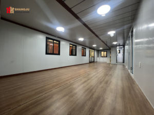 Módulo de Casa de Carpa Contenedor Casas Prefabricadas con Refrigerador Casa <span class=keywords><strong>Blanca</strong></span> Ropa Casas Prefabricadas de Madera - Product Image 3