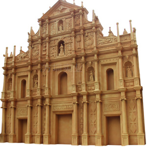 Réplica de Resina del Gran Premio de Macau, Escultura para Montar en el Suelo, Modelo Arquitectónico Tradicional Hecho a Mano - Product Image 5