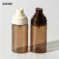 Bouteille cosmétique en plastique EZHEN à brume fine personnalisée 30ml 50ml 60ml, flacon pompe au design élégant pour spray fixateur, soins capillaires et tonique