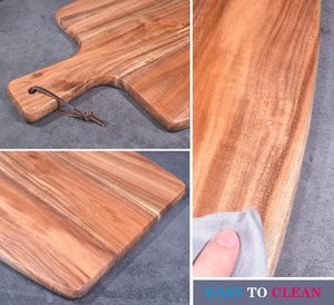 เขียงไม้สไตล์อเมริกันยอดนิยมพร้อมหูจับ - Product Image 5