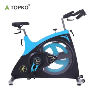 Topko Gym Bicicleta Dinâmica Profissional Emagrecer/perder Peso Equipamento de Fitness Bicicletas de giro aeróbicas internas com Controle Magnético