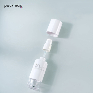 Botellas transparentes de PETG de fábrica: botella de esencia de 13 ml, botella de loción de 30 ml, botella de tónico y loción de 45 ml – envases cosméticos recargables - Product Image 2