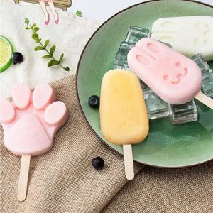 แม่พิมพ์ไอศกรีมและไอติมซิลิโคน DIY ไม่มีสี ไม่มีรสชาติ ปลอดภัยสำหรับช่องแช่แข็ง อุปกรณ์ทำไอศกรีมทำเองสำหรับฤดูร้อน - Product Image 6