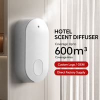 Système de parfumage mural pour hôtel, diffuseur de parfum à air froid 600m³ avec logo personnalisé pour toilettes, couloirs et bureaux