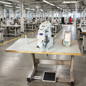 Fabricante de máquinas de coser industriales RN-430D, máquina para atar mochilas, máquina de coser computarizada totalmente automática - Product Image 1