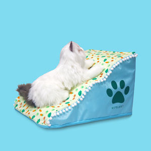 Escaliers de luxe pour chiens anti-pente Échelle de rampe en <span class=keywords><strong>mousse</strong></span> souple en polyester imperméable pour animaux de compagnie Échelle de pente d'escalade facile pour l'extérieur pour les chats - Product Image 3