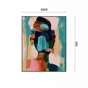 <span class=keywords><strong>Darling</strong></span> DRZ125 moderne abstrait fait à la main texturé peinture à l'huile créatif mur Art imprimé toile peinture à l'huile sur toile - Product Image 3