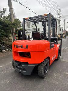 Montacargas Diésel Usado, Venta Directa de Fábrica, Camión Elevador de 3 y 5 Toneladas, HELI TCM, Posicionador de Horquillas Japonés, Todoterreno - Product Image 5