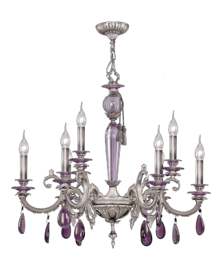 lilac and transparent