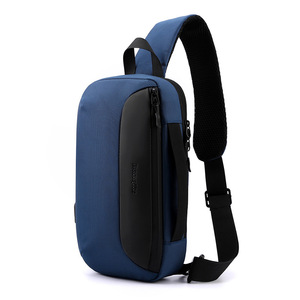 Commercio all'ingrosso di moda impermeabile in Nylon piccolo zaino a tracolla <span class=keywords><strong>da</strong></span> uomo borse a tracolla a buon mercato all'aperto petto Pack per gli uomini - Product Image 2