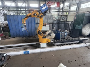 Estación de Trabajo Robótica Industrial para Motores de Núcleo de Fábrica China, Soldadura Automática de Estructuras de Acero, Equipo de Automatización de Soldadura - Product Image 5