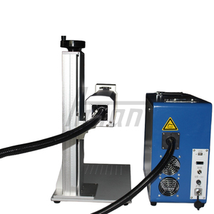 Máquina de Marcado Láser de Fibra Raycus de 100W, Refrigerada por Aire, para Grabado de Joyería, Acrílico y Metal, Área de Trabajo de 300x300mm, Grado Industrial - Product Image 5