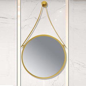 Thiết kế mới đơn giản Sliver hiện đại kim loại khung phòng tắm tường trang trí gương - Product Image 4