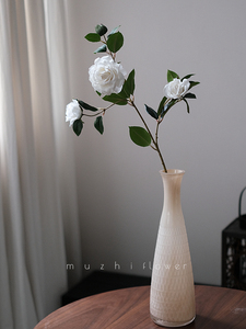 Gardenia silk <span class=keywords><strong>flower</strong></span> <span class=keywords><strong>camellia</strong></span> chất lượng cao bất động cảm ứng hoa nhân tạo bán buôn home deco trang trí đám cưới - Product Image 6