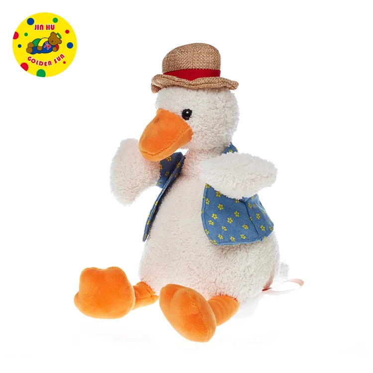 Jouet en peluche électrique de canard, jeu de chant et de danse, 1 pièce