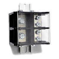 Usine personnalisé 600V200A courant élevé CE CUL laiton boulon connexion Rail boîte de jonction ordinateur Terminal connecteurs couvre