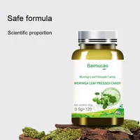 Feuille de Moringa Personnalisée Tablette Bonbons Comprimé de Moringa Naturel Supplément à Base de Plantes Fabricant