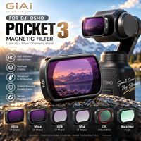 Filtre magnétique GIAI HOT pour Pocket 3 ND CPL VND Black Mist Diffusion en verre optique pour appareil photo