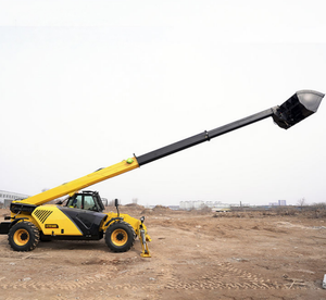 Gran demanda de maquinaria superventas: Manipulador telescópico Walmech con motor de control remoto, tracción 4x4 y 1 año de garantía. - Product Image 5