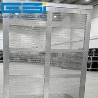 Barrera de Control de Multitudes de Aluminio Resistente con Certificación TUV ESI, Barricada para Eventos Musicales al Aire Libre y Actuaciones en Escenario