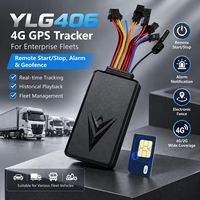 Traceur GPS intelligent 4G YLG406 pour flotte d'entreprise avec carte SIM mondiale