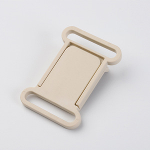 Hebilla Ajustable de Plástico de 42 mm, Color Blanco Lechoso, para Fabricación de Bolsos y Maletas - Product Image 2