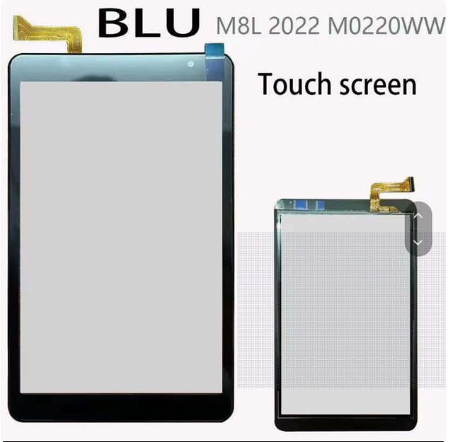Touchscreen for BLU M8L 2022 Touch Screen Front Glass