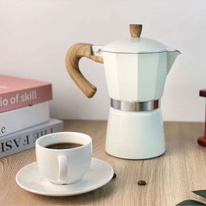 <span class=keywords><strong>Cafetière</strong></span> à expresso italienne en aluminium au design élégant, <span class=keywords><strong>cafetière</strong></span> moka <span class=keywords><strong>vintage</strong></span> pour 3 tasses - Product Image 5