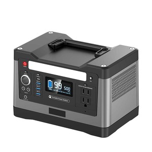 สถานีไฟฟ้าพกพา 500w 110v 220v สำหรับตั้งแคมป์ ฉุกเฉิน ใช้ในบ้าน สถานีพลังงานแสงอาทิตย์แบบพกพา แหล่งจ่ายไฟแบบพกพา แบตเตอรี่ Lifepo4 - Product Image 5