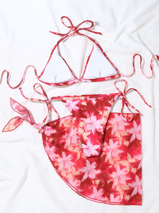 Maiô sexy feminino retrô com cintura alta, roupa de banho estilo sling e surf, duas peças