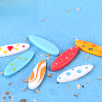 Planche de surf Style méditerranéen Micro paysage résine artisanat petits ornements accessoires de plage
